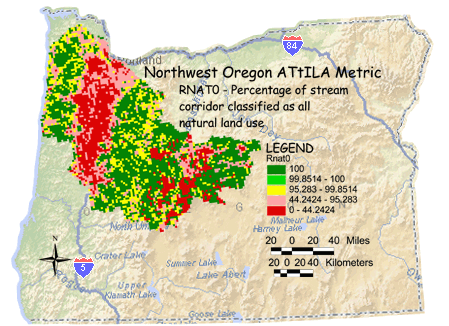 Image of Northwest Oregon Natural Use/Stream Corridor
