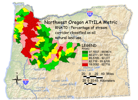 Image of Northwest Oregon Stream Corridor/Natural Land Use