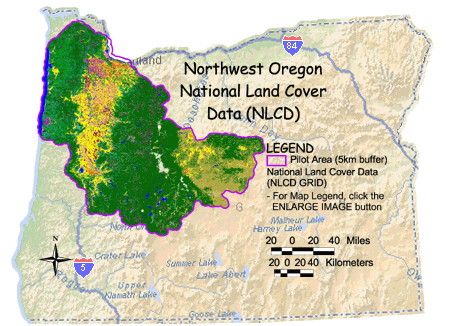 Image of Northwest Oregon National Land Cover Data
