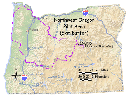 Image of Northwest Oregon Buffer with 5K