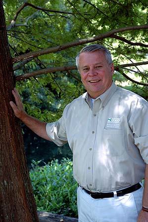 Dr. Bob Stewart, of USGS's National Wetlands Research Center in Lafayette, Louisiana