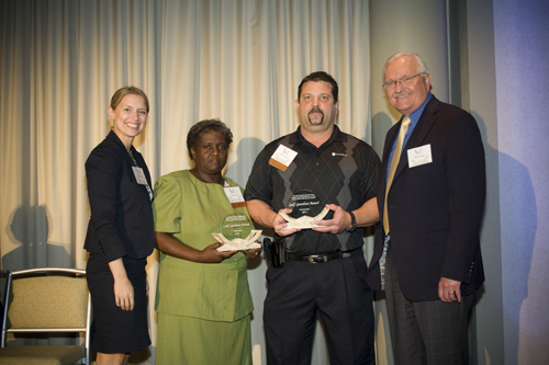 2nd Place Partnership Oil Spill Prevention and Response Partnership, Matagorda County Navigation District No. 1 and Texas General Land Office. Becky Walker, Eartha Lee, Dale Smith, and Bill Honker