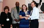 Second place gulf Guardian Award winners in Youth/Education Category, 2000