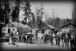 Lumber camp, c. 1900, Superior, Wisconsin