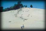 People on dunes, Warren Dunes State Park Michigan