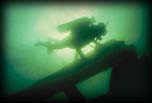 Scuba diving, Frankfort, Michigan