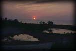 Sunset at Indiana Dunes National Lakeshore, Lake Michigan, Indiana