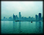Filtered Chicago Skyline