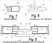 Drawing of the ENVY Modular Wall System details , winner of the Lifecycle Building Challenge Professional Product Category.