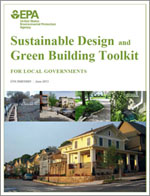 cover of the Sustainable Design and Green Building Toolkit for Local Governments Document