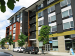 Tupelo Alley is a LEED gold apartment building in Portland, Oregon, close to downtown and within walking distance of stores, restaurants, and public transit.