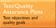 Test/Quality Assurance Plans