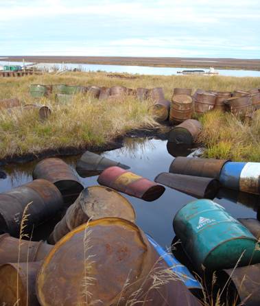 Drum Site in Chukotka, Russia