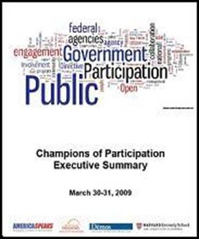 Champions of Participation report cover