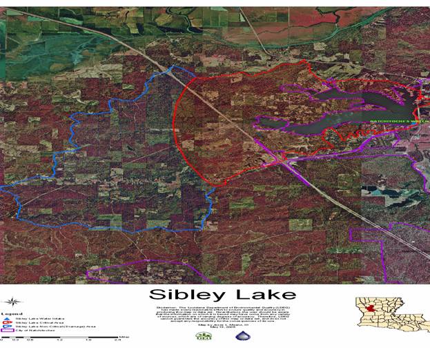 Sibley lake watershed