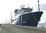 The OSV Bold, EPA's ocean and coastal monitoring vessel