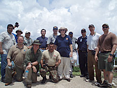 World War 2 Tinian-Saipan munitions-removal team