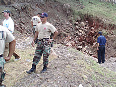 World War 2 Tinian-Saipan munitions-removal team