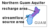 Sole source aquifer map for Guam and Hawaii