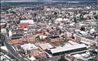 Click for larger overhead view of Westfield, Massachusetts.