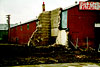 photo of the abandoned Palmer Mattress Factory in Somerville before revitalization