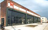 Photo of Bus garage after renovations, commercial space