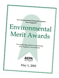 Environmental Merit Awards 2002 Brochure Cover