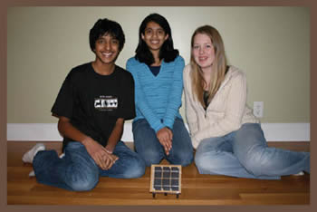 Photo of students from Gilbert H. Hood Middle School, Derry, New Hampshire