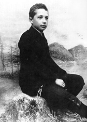 Albert Einstein as a child