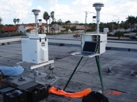 Photo showing Collocated Samplers. This links to a larger image.