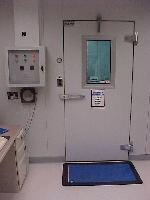 Photo showing Environmental Controller and Weighing Lab Entry. This links to a larger image.
