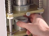Photo showing the Changing PM 2.5 Filter. This  links to a larger image.