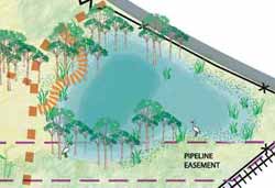 Conceptual drawing of calumet