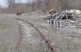 Photo of abandoned railroad