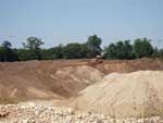 Plot construction was also done as part of the planning of the reclamation of the sand and gravel pit.