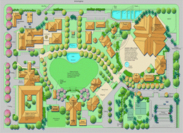 Proposed layout for Project Faith town center