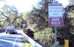 a view of the Napa River area undergoing cleanup