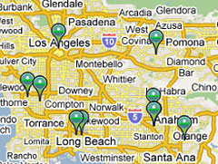 map of brownfields sites