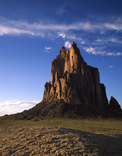 Shiprock on Navajo Nation land