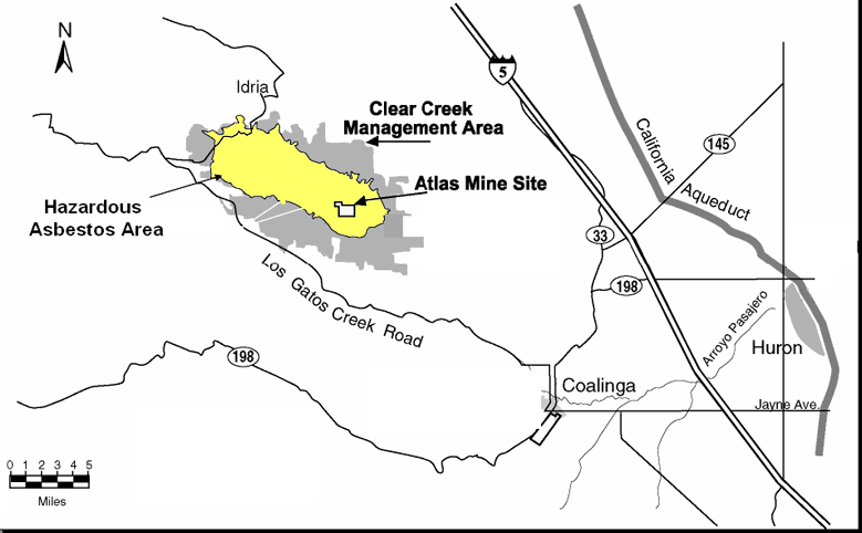 Photo of Clear Creek Study Area
