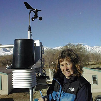 Photo of air monitoring station