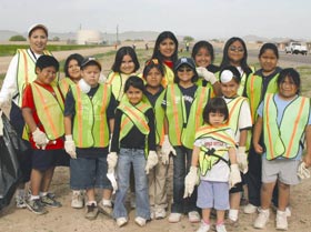 community clean-up crew