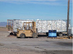 Colorado River Indians container recycling project