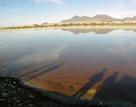 evaporation pond