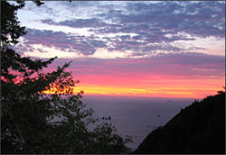 Photo of: Klamath Sunset, Yurok Tribe