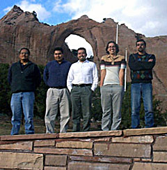 Photo of: Navajo air quality staff