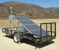 solar-powered mobile air monitor