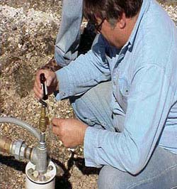 Sampling drinking water