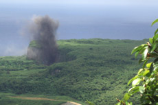 detonated ordnance