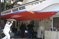 Non-biocide coating in Port of San Francisco